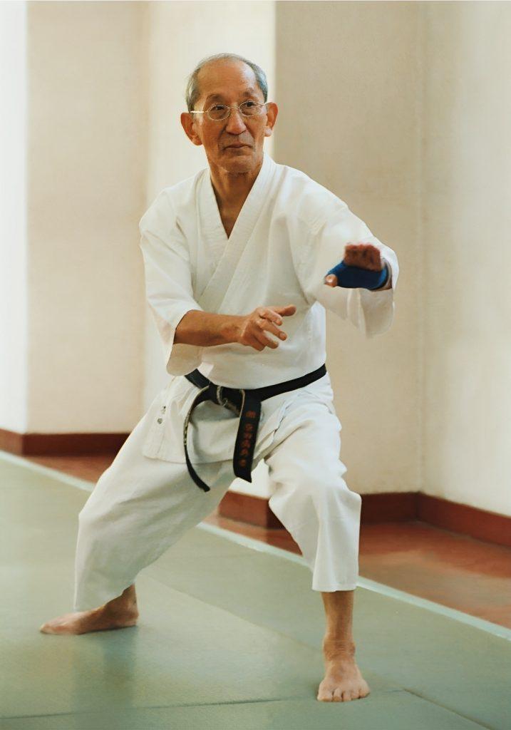 Maître Mitsusuke Harada en action